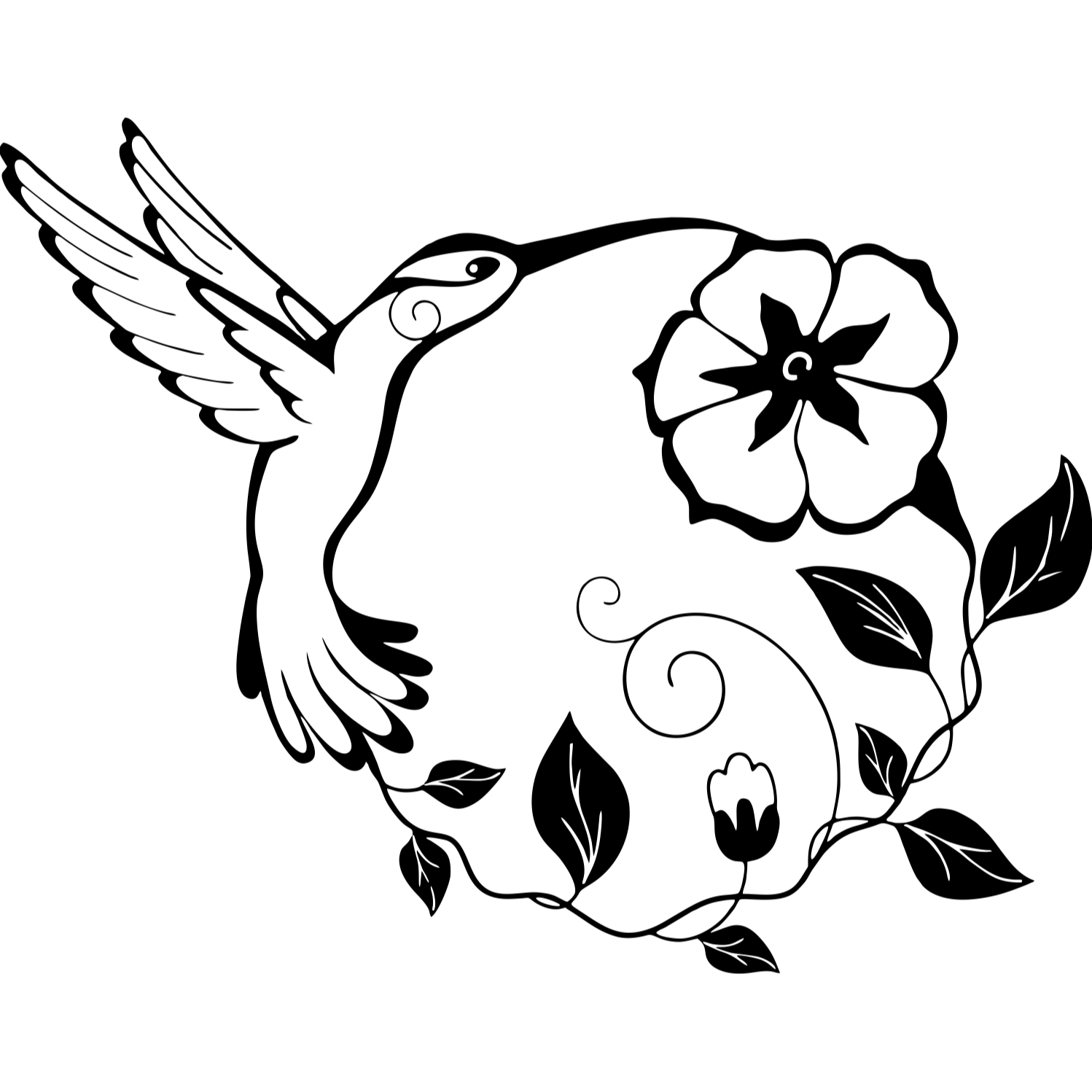 Decor perete Colibri HH784 din lemn 25x20 cm