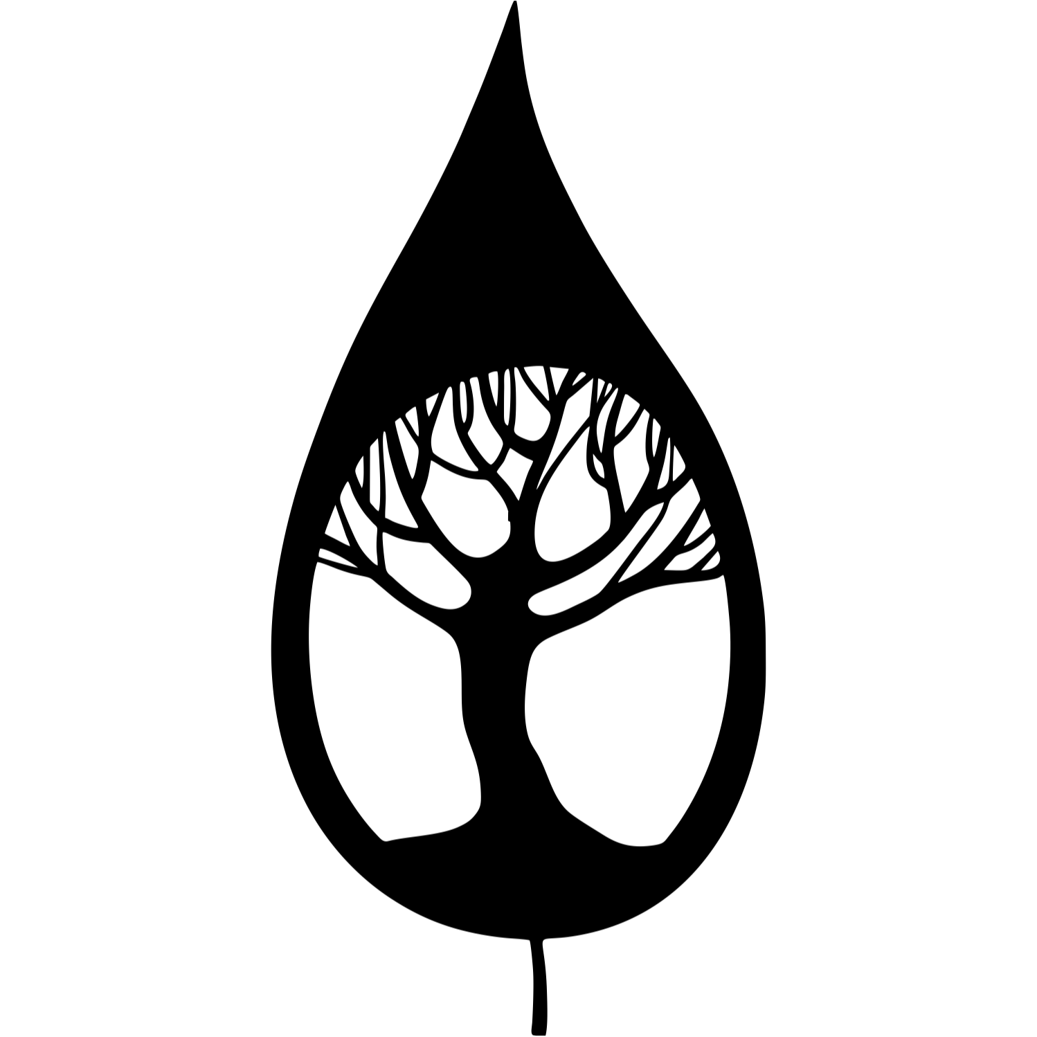 Decor perete Frunza copac HH772 din lemn 27x57 cm