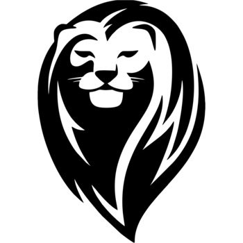 Decor perete Leu HH780 din lemn 27x40 cm Decor perete Leu HH780 din lemn 27x40 cm