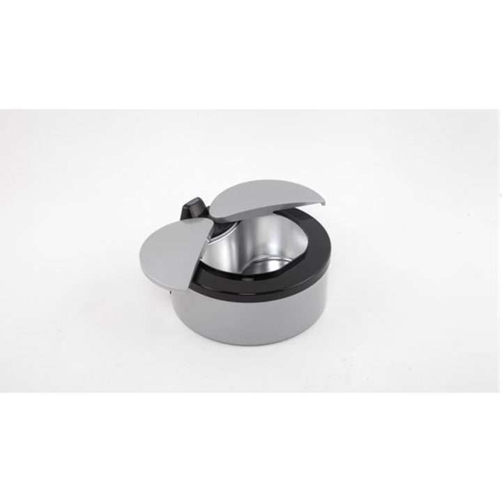 Cos gunoi cu senzor, Too, Metal, 2 L, Argintiu/Negru