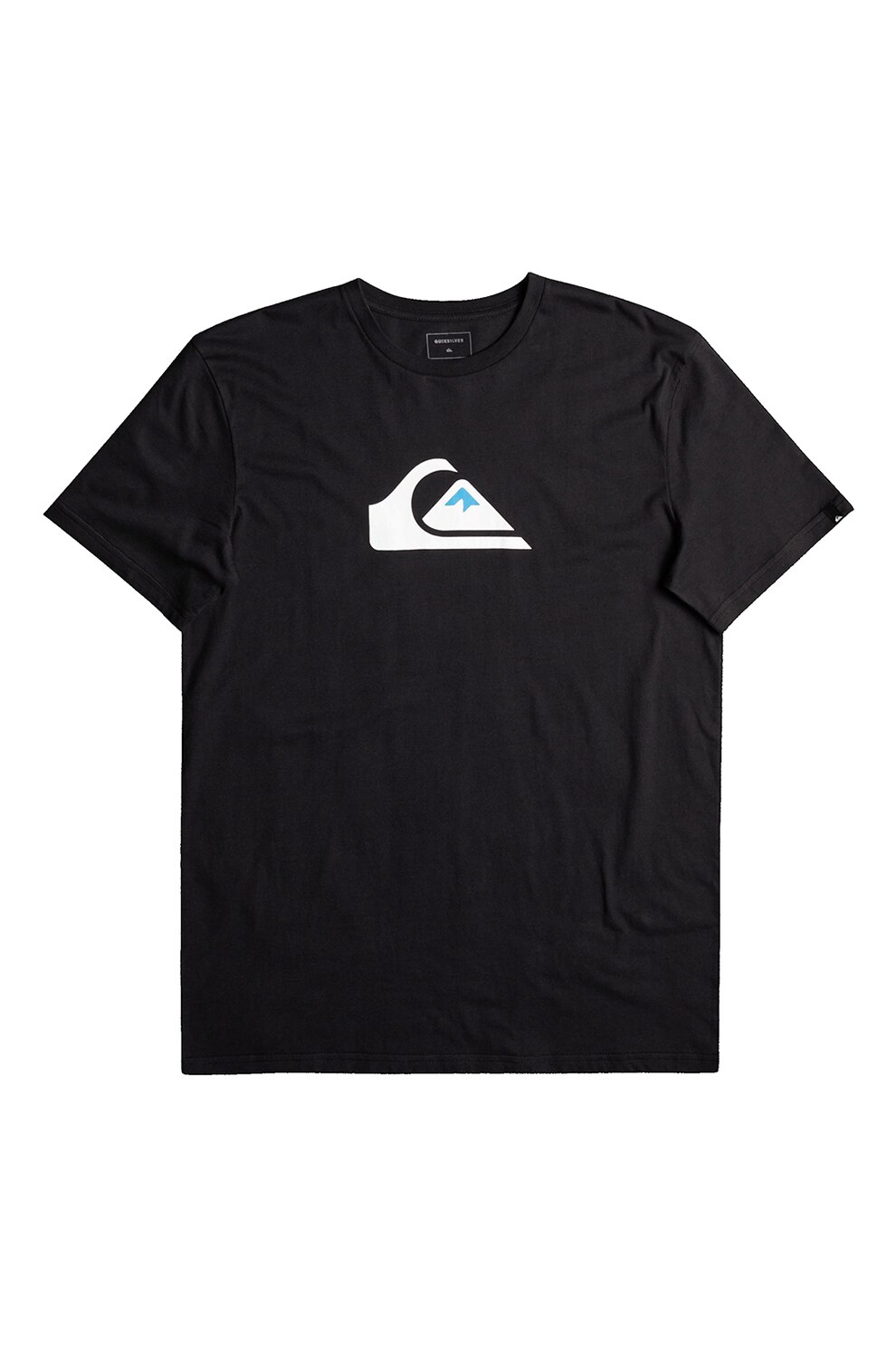 QUIKSILVER, Tricou din jerseu cu logo Comp, Negru