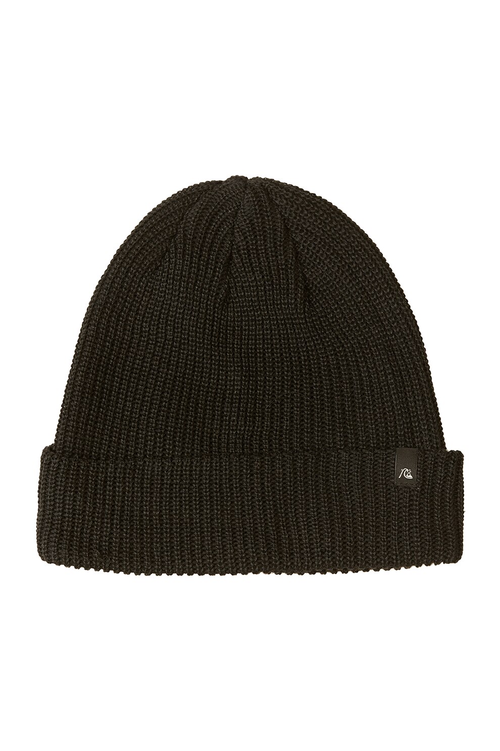 QUIKSILVER, Caciula elastica cu aspect tricotat Safe Keepin, Negru