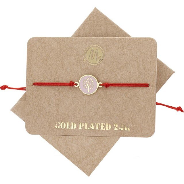 Bratara Martisor Copacul Vietii Roz