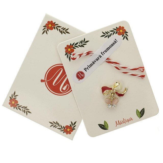 Brosa Jucausa Fluturas Roz