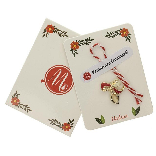 Brosa Jucausa Frunzulita Bej