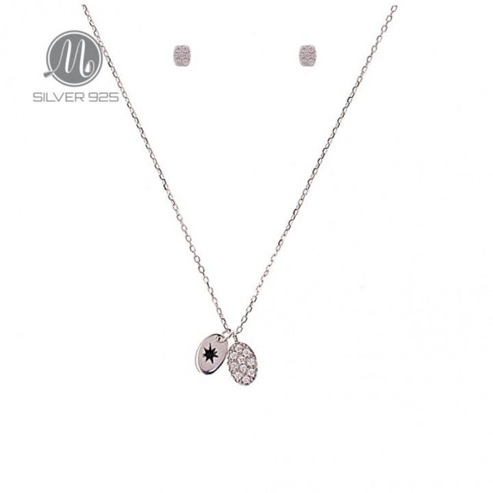 Set Lantisor si Cercei Oval