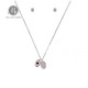 Set Lantisor si Cercei Oval
