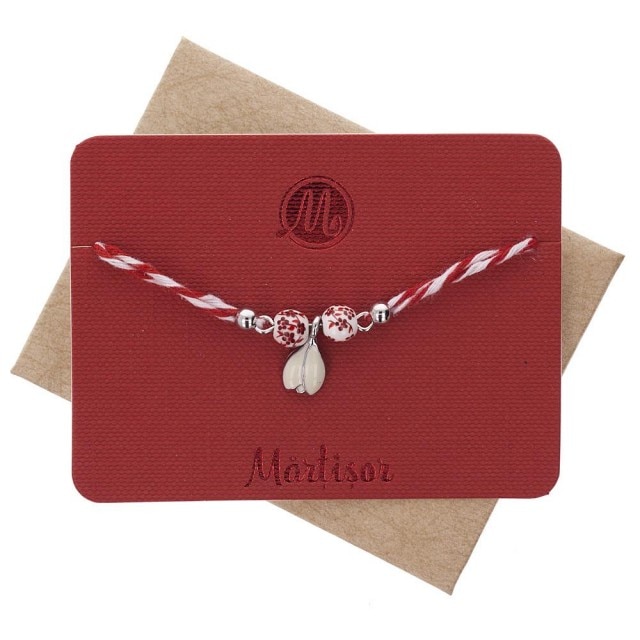 Bratara Martisor Ceramic Ghiocel