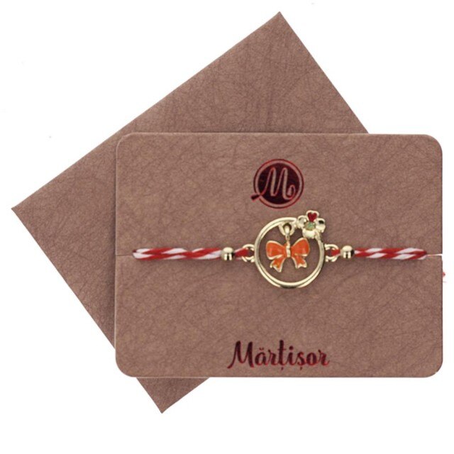 Bratara Aurie Jucausa Fundita Portocalie