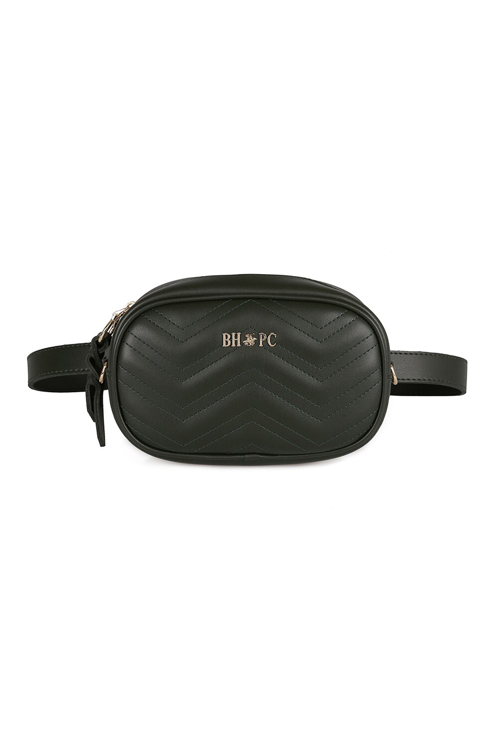 Beverly Hills Polo Club, Borseta convertibila de piele ecologica, Verde inchis