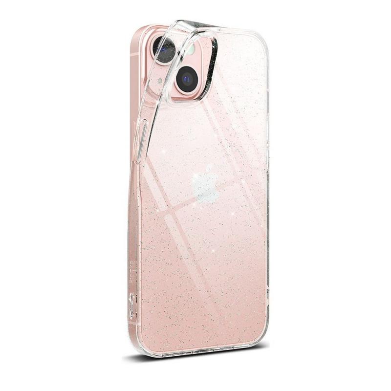 Carcasa Ringke Air compatibila cu iPhone 13 Glitter Clear