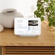 Google Nest Hub 2nd Gen Intelligens hangszóró, 7 hüvelykes érintőképernyő, Wi-Fi, Bluetooth, 3 mikrofon, fehér
