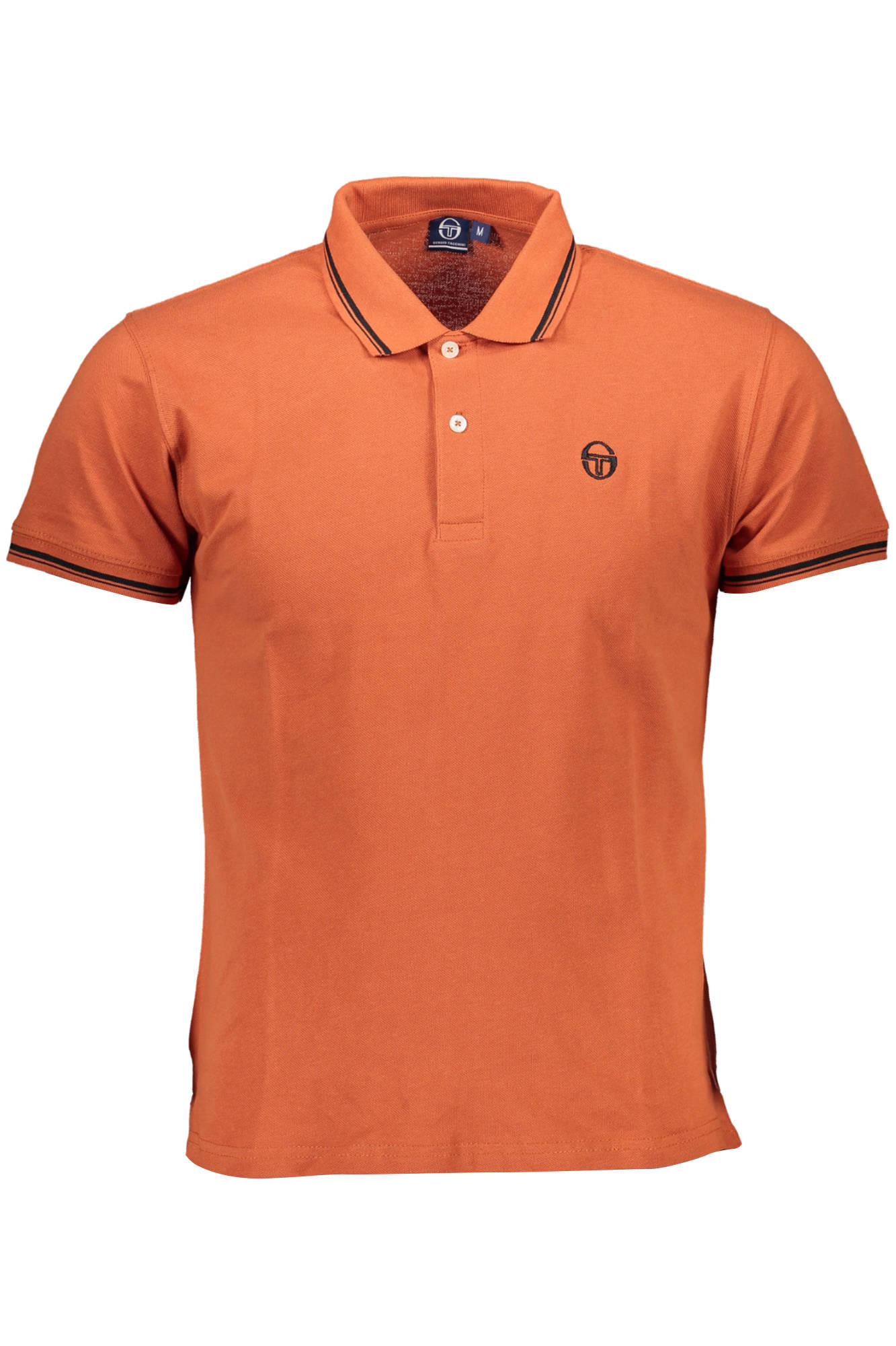 Tricou, Sergio Tacchini ,9200533,Logo, Portocaliu, Portocaliu, 2XL