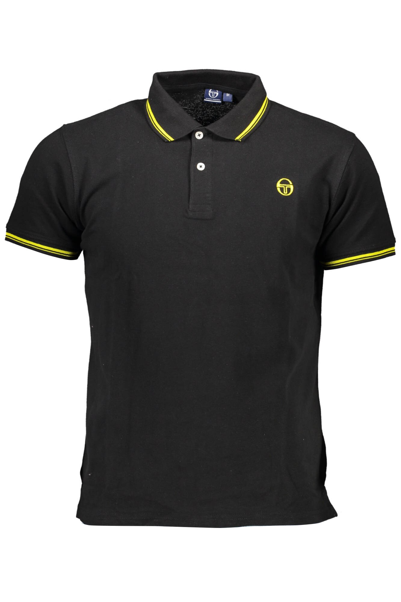 Tricou, Sergio Tacchini ,9200547,Logo, Negru, Negru