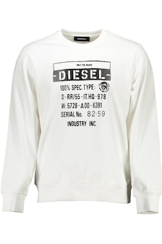 Hanorac barbat, DIESEL, 9105503, Logo, Alb, Alb, XL Hanorac barbat, DIESEL, 9105503, Logo, Alb, Alb, XL