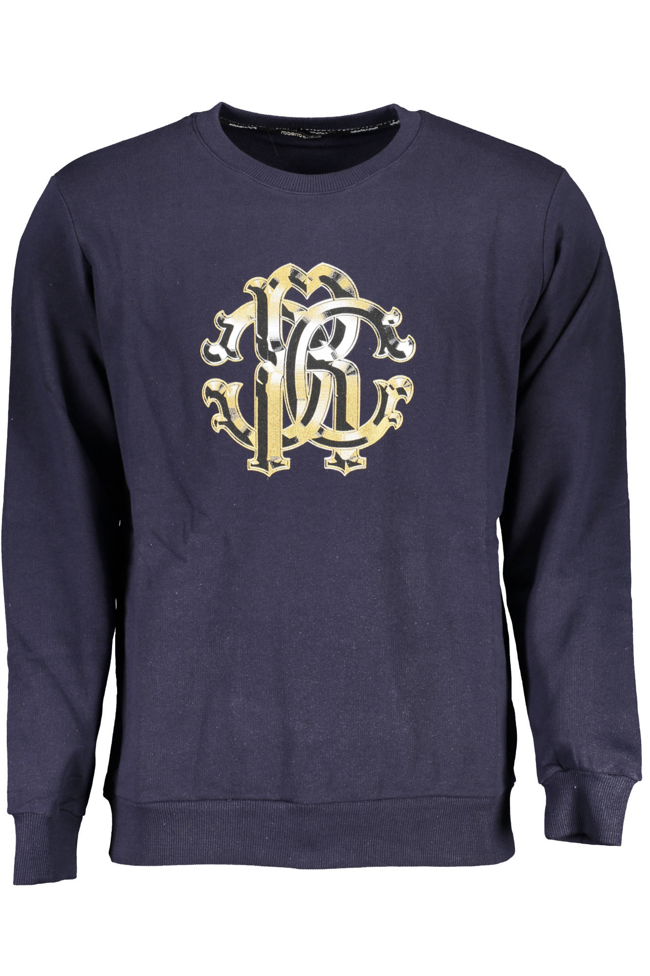 Hanorac barbat, ROBERTO CAVALLI, 9105947, Logo, Albastru, Albastru