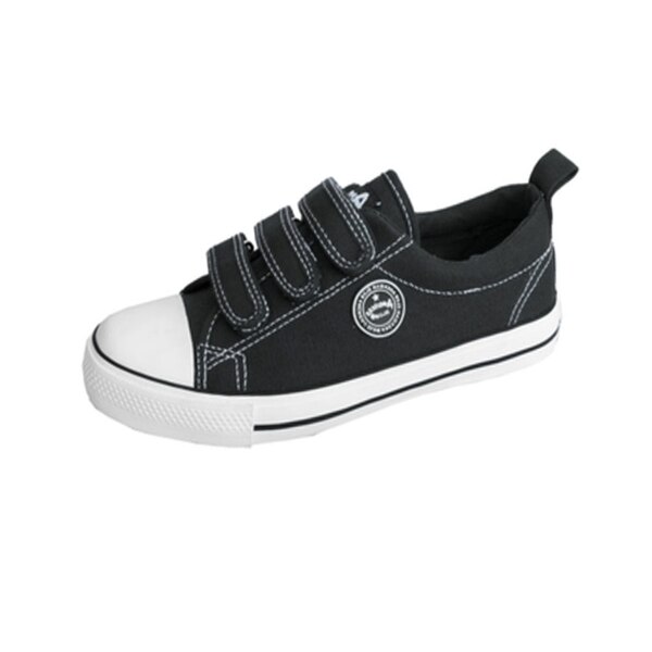 Tenisi din panza pentru baieti American Club LH37/20N-33, Negru 48548