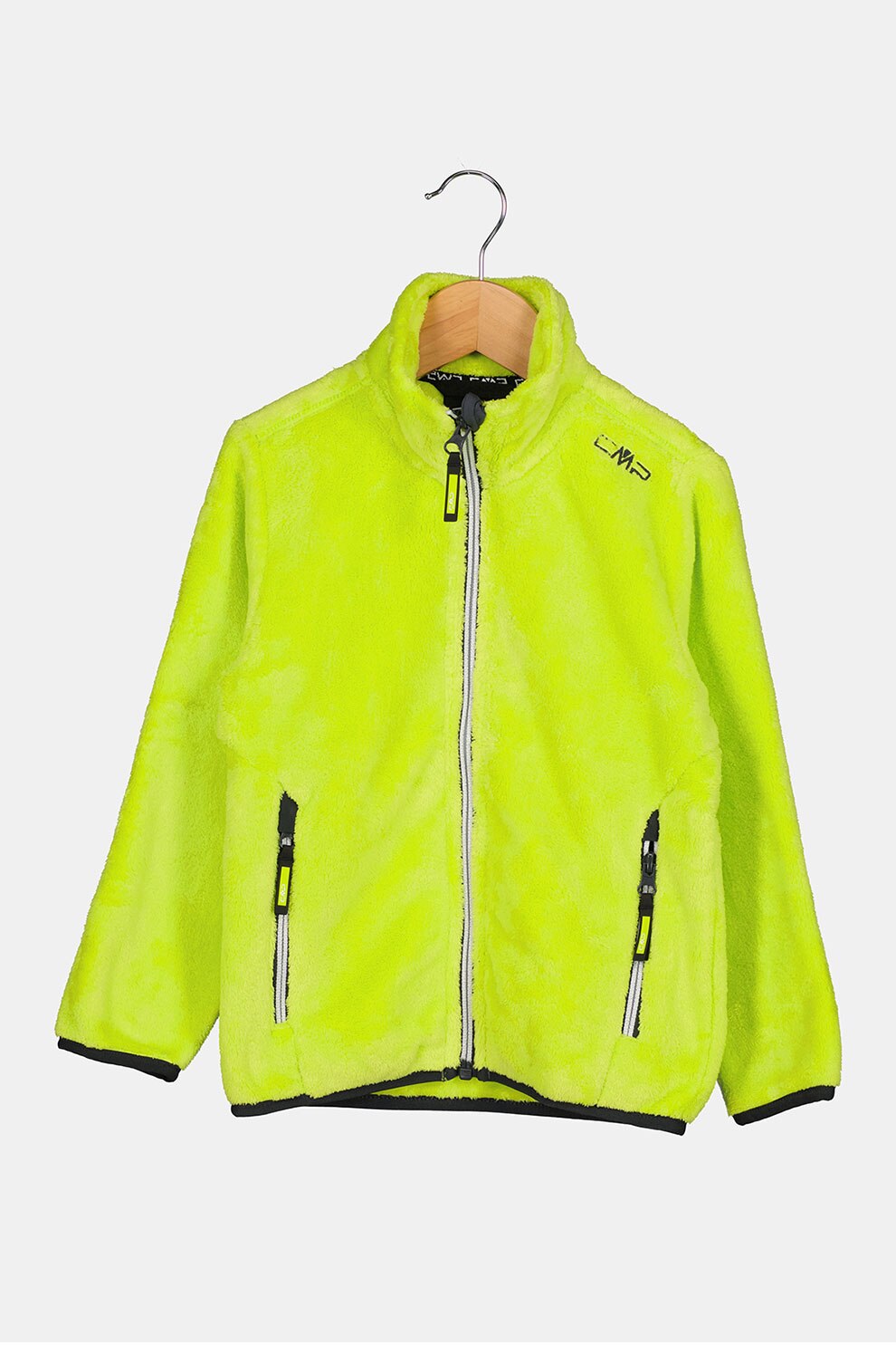 CMP, Bluza sport de fleece HighLoft, Verde lime