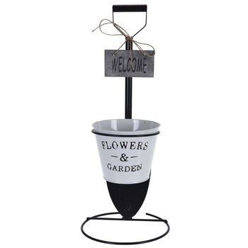 Ghiveci de flori, suport, capac de protectie pentru flori, ierburi, decorativ, metalic Ghiveci de flori, suport, capac de protectie pentru flori, ierburi, decorativ, metalic