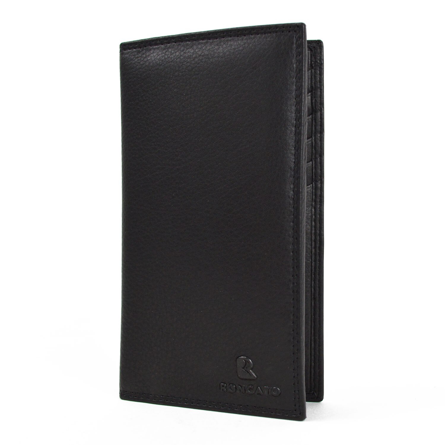 Portofel barbati Roncato PT628, piele naturala, Negru
