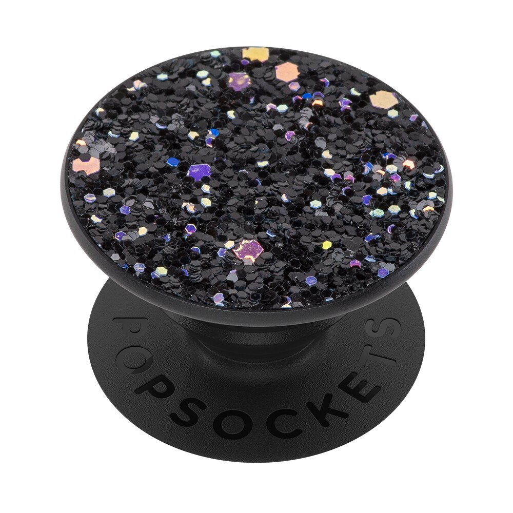 Suport universal de telefon si tableta PopSockets® ,accesoriu PopGrip Sparkle Black