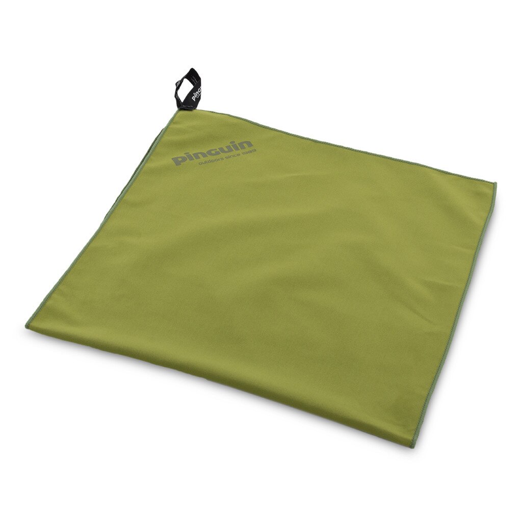 Prosop Pinguin Micro L 60x120cm, verde, 165g, impachetat ⌀8.5x11cm