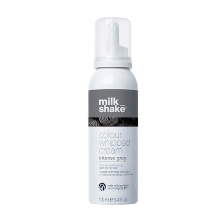 Spuma nuantatoare pentru par Milk Shake Colour Whipped Cream, Gri intens, 100ml