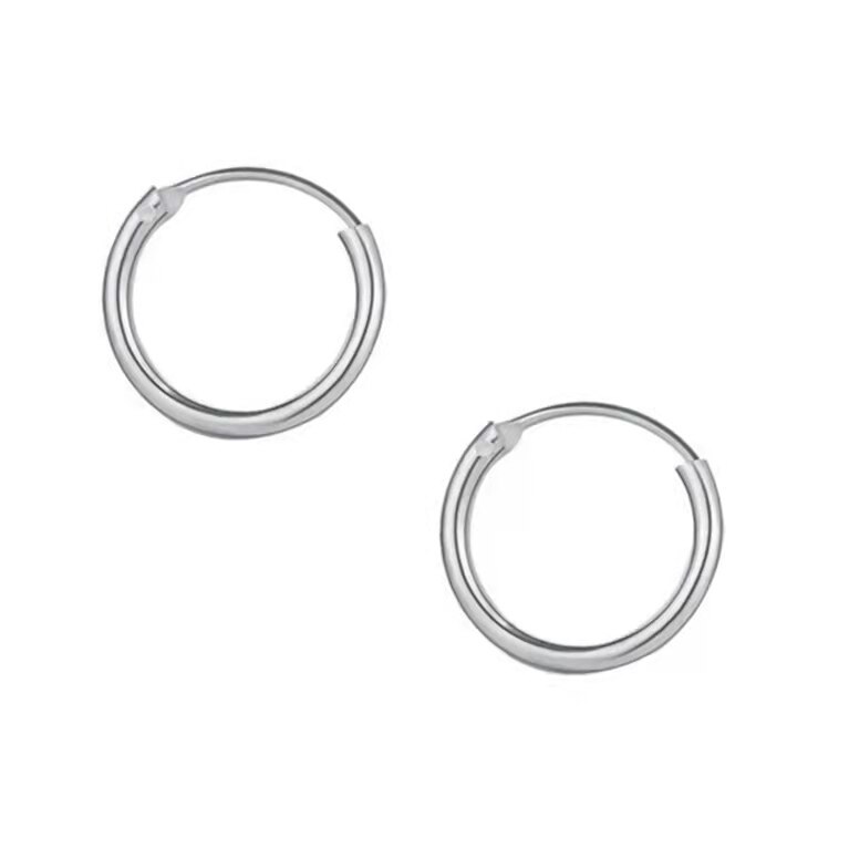 Cercei Dama, Nevermore, rotunzi, Argintiu