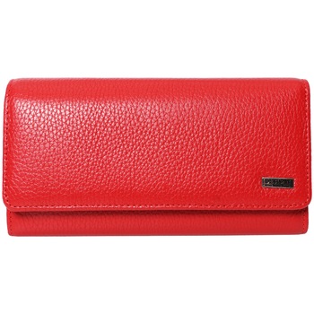 Portofel mare pentru dama, pliabil, din piele naturala, 900-4RD rosu Portofel mare pentru dama, pliabil, din piele naturala, 900-4RD rosu