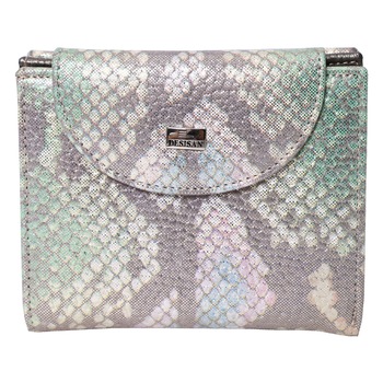 Portofel pentru dama, pliabil, din piele naturala, 755-756GN verde Portofel pentru dama, pliabil, din piele naturala, 755-756GN verde