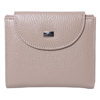 Portofel pentru dama, pliabil, din piele naturala, 755-283BG bej Portofel pentru dama, pliabil, din piele naturala, 755-283BG bej