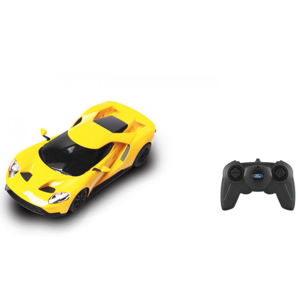 Masina Cu Telecomanda Ford Gt Galben Scara 1 La 24