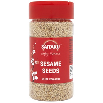 Seminte de susan alb prajite 95gr Saitaku Seminte de susan alb prajite 95gr Saitaku