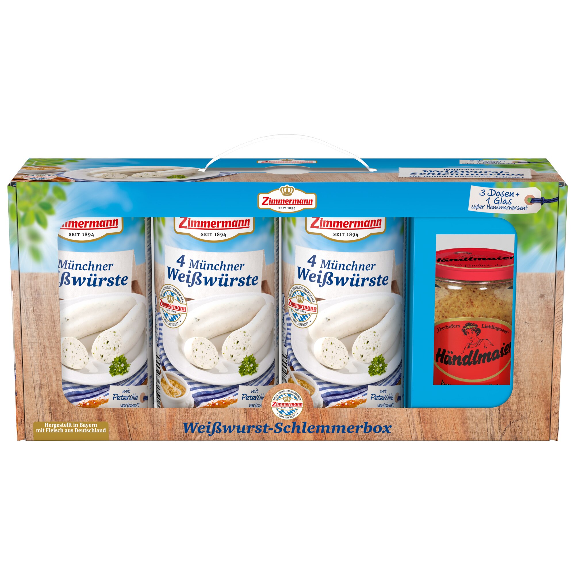 Set Gourmet Crenvursti Albi 