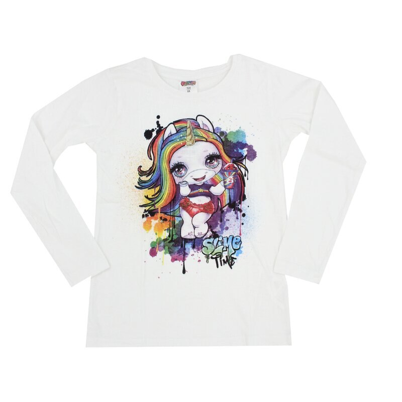 Bluza fete, Poopsie, alba