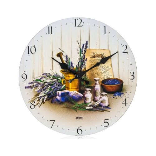 Ceas perete Banquet lavanda