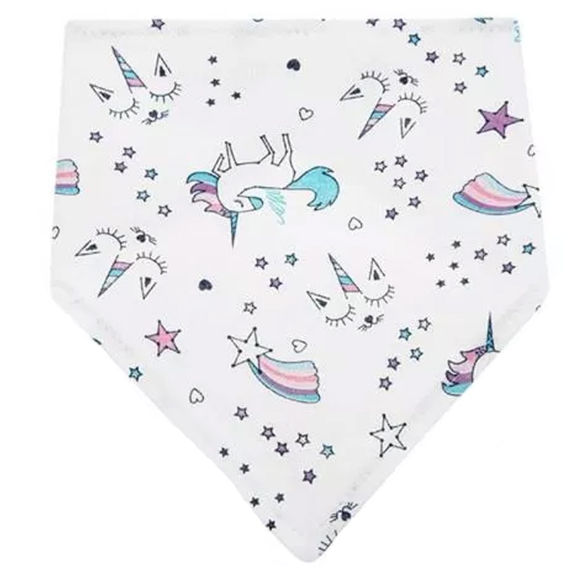 Baveta pentru fete Akuku A1501A, Alb 0 luni+