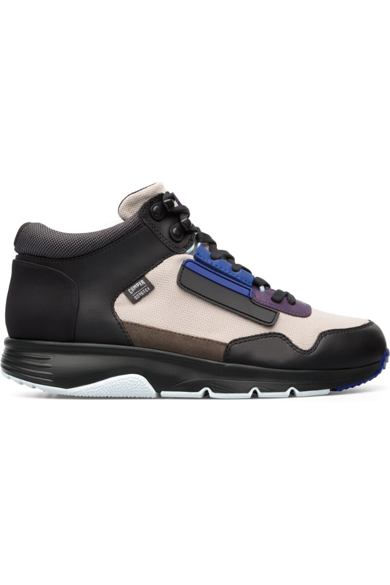 Pantofi sport Camper Drift, Piele naturala/Textil, Multicolor, Multicolor