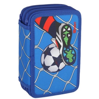 Penar echipat cu trei niveluri Football Goal, Spirit, 19,5 x 13 x 6 cm Penar echipat cu trei niveluri Football Goal, Spirit, 19,5 x 13 x 6 cm