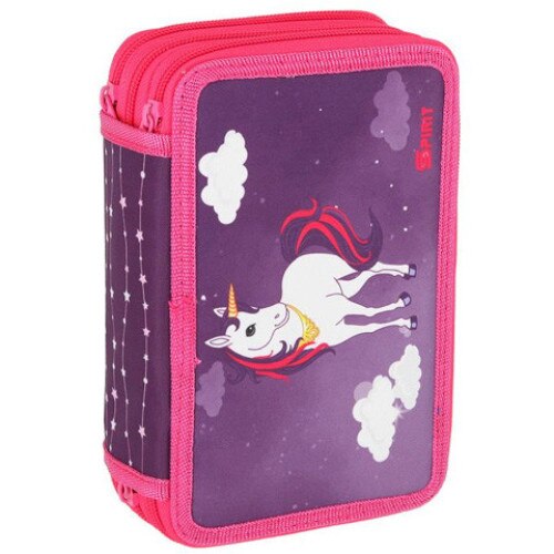 Penar echipat cu trei niveluri Unicorn, Spirit, 19,5 x 13 x 6 cm