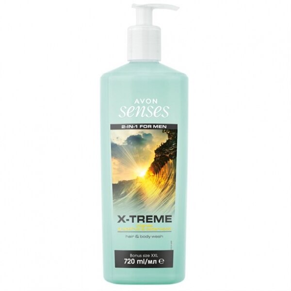 Gel de dus Avon Senses X-trime 720 ml