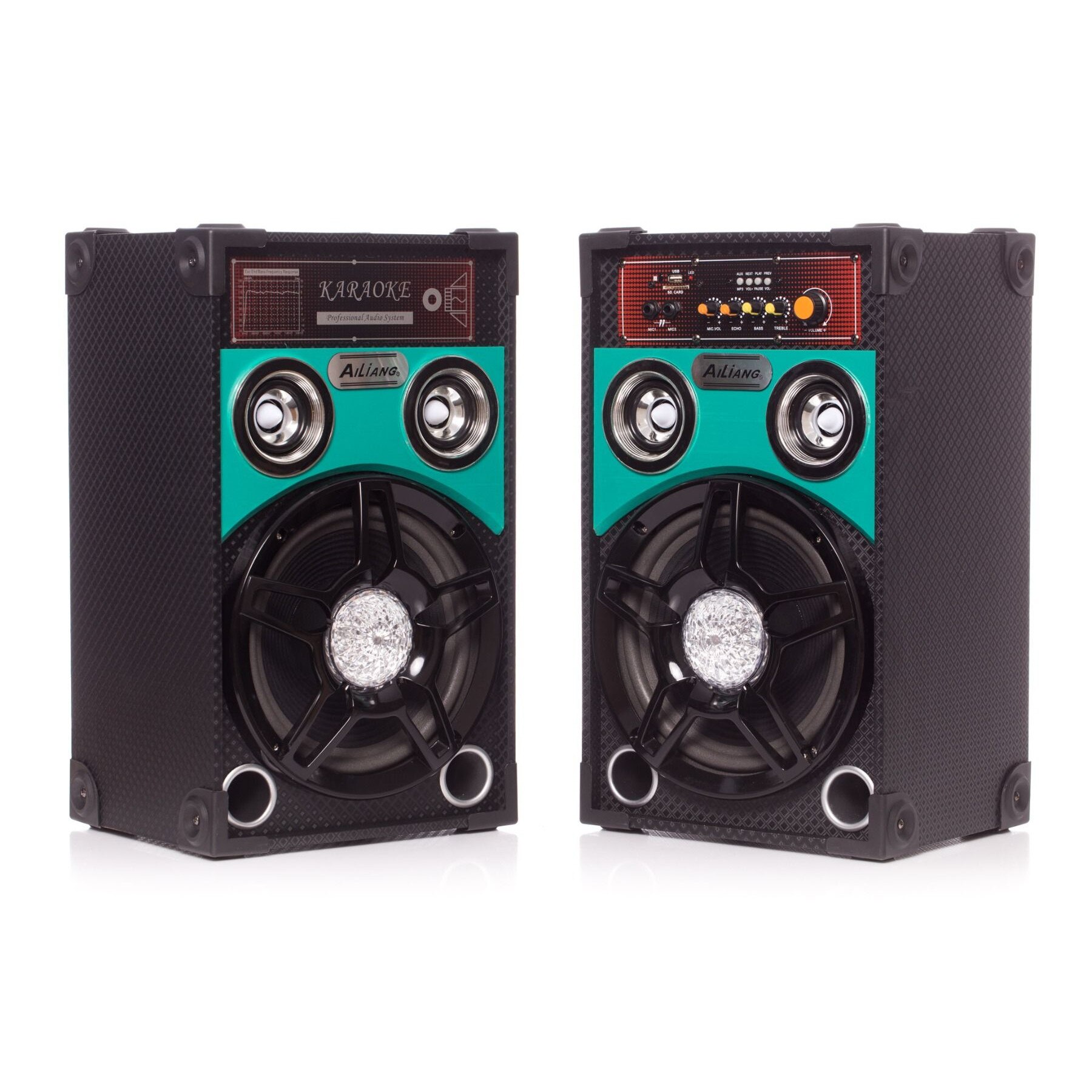 Set Boxe Set Boxe Active Portabile, Putere RMS 150W, Impedanta 4 ohmi, Bluetooth ...