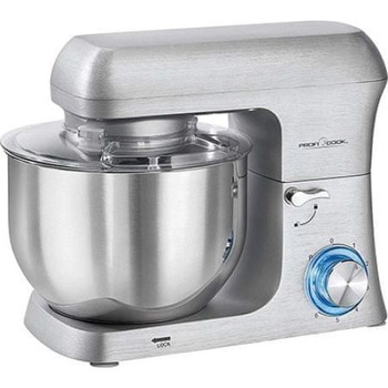 Robot planetar ProfiCook PC-KM 1188, 1500W, 6l, 8 viteze, Argintiu Robot planetar ProfiCook PC-KM 1188, 1500W, 6l, 8 viteze, Argintiu