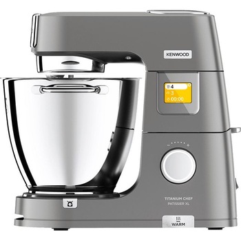 Robot de bucatarie KENWOOD Titanium Chef Patissier XL KWL90.164SI, 1400W, 7l, 13 trepte viteza, Argintiu Robot de bucatarie KENWOOD Titanium Chef Patissier XL KWL90.164SI, 1400W, 7l, 13 trepte viteza, Argintiu