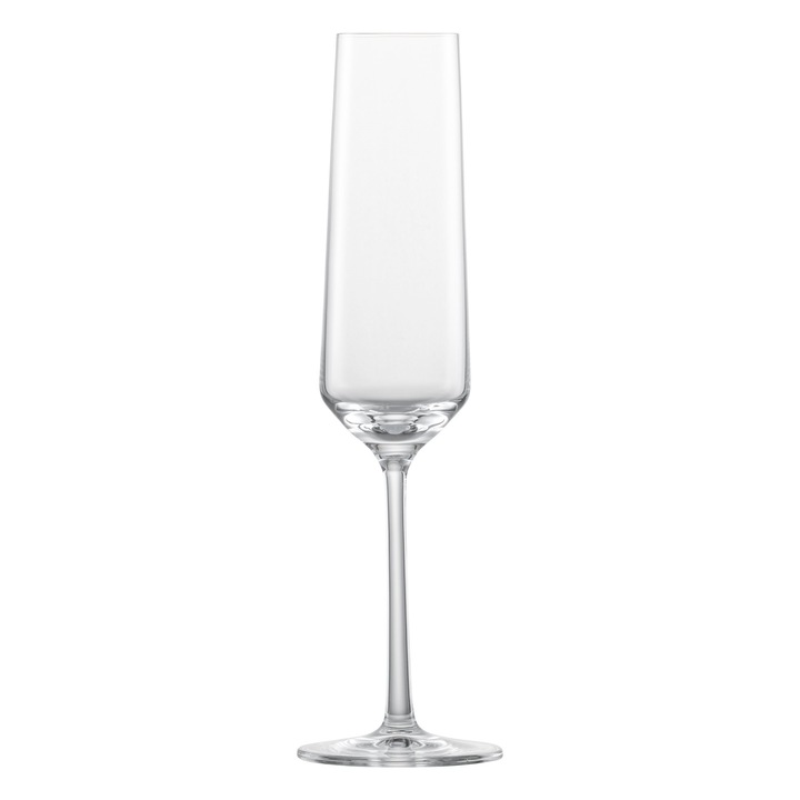 Комплект 2 чаши за шампанско Schott Zwiesel, кристал, 209 мл, "Pure"