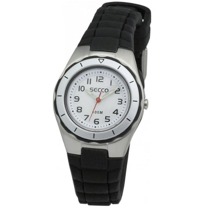 Ceas Secco S DPV-008, Plastic, Negru