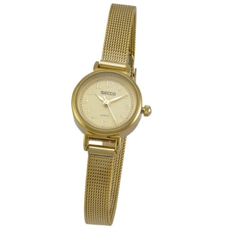 Ceas de dama Secco S A5003,4-112, Auriu