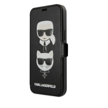 Husa Flip Karl Lagerfeld pentru iPhone 12 Pro Max - KLFLBKSP12LFKICKC Husa Flip Karl Lagerfeld pentru iPhone 12 Pro Max - KLFLBKSP12LFKICKC
