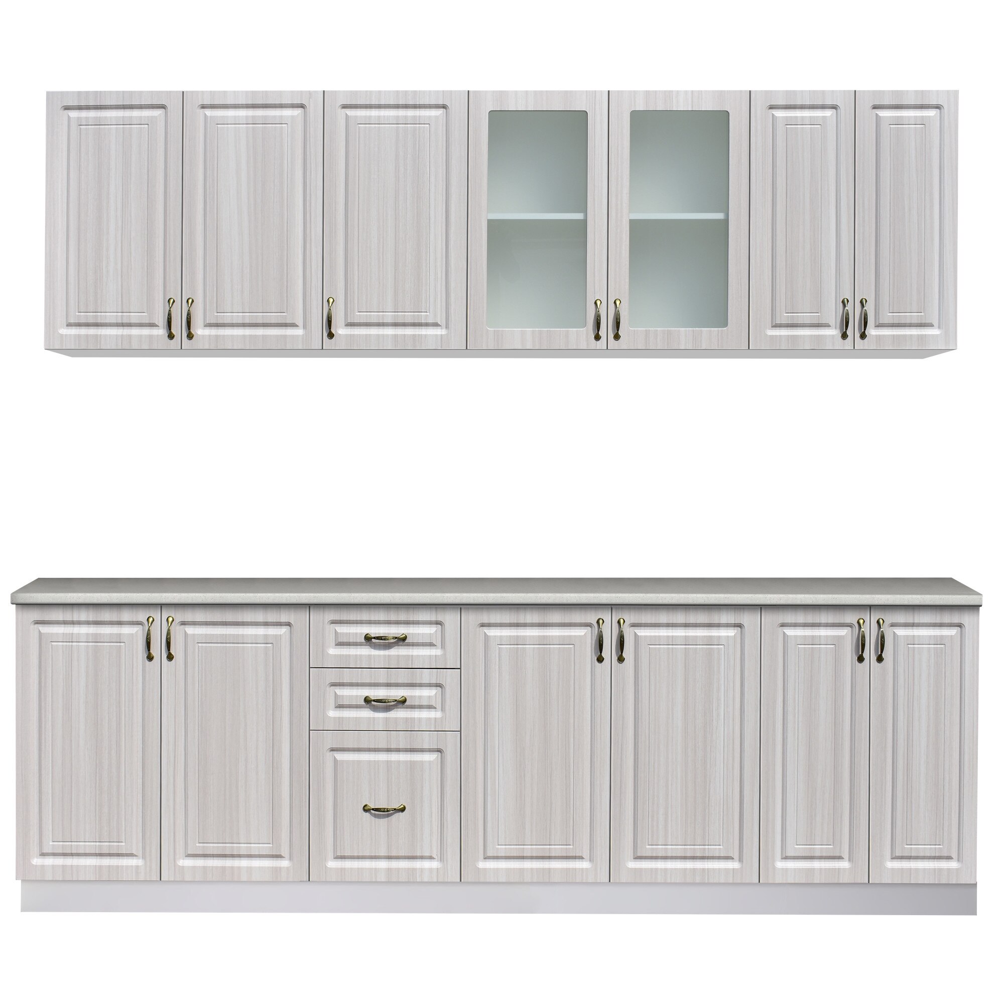 Set Bucatarie Iulia , 260x60x210cm, Sandal