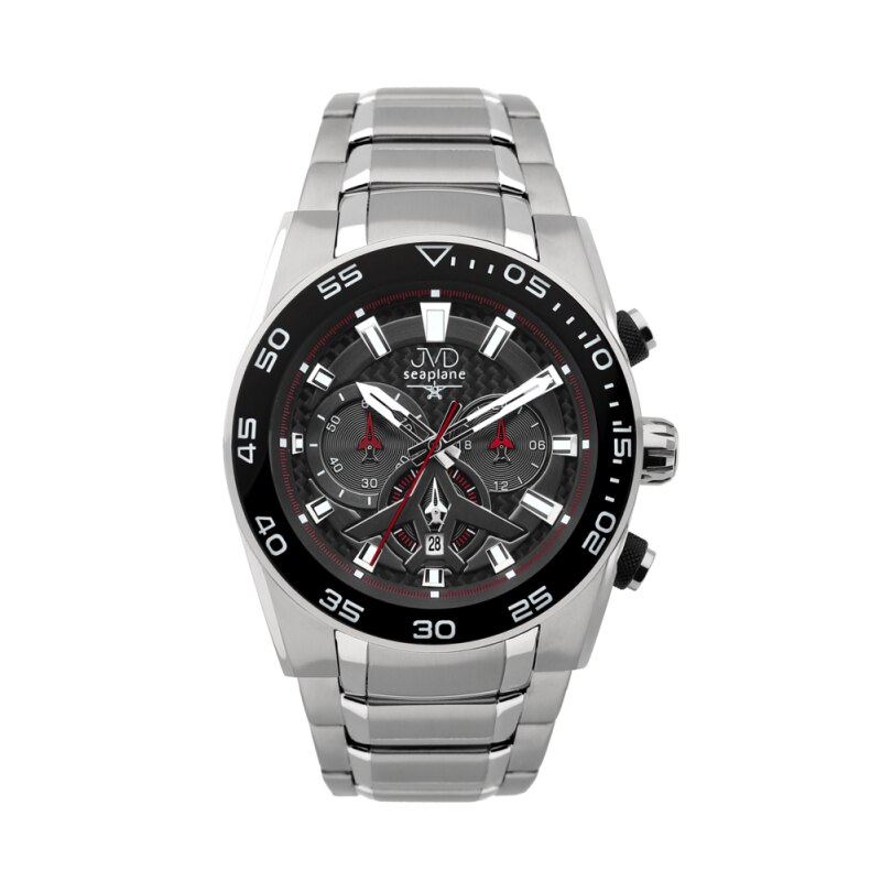 Ceas pentru barbati JVD Seaplane W49.3, Argintiu